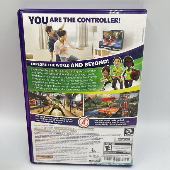 Kinect Adventures (Microsoft Xbox 360, 2010) Complete - Picture 4 of 8